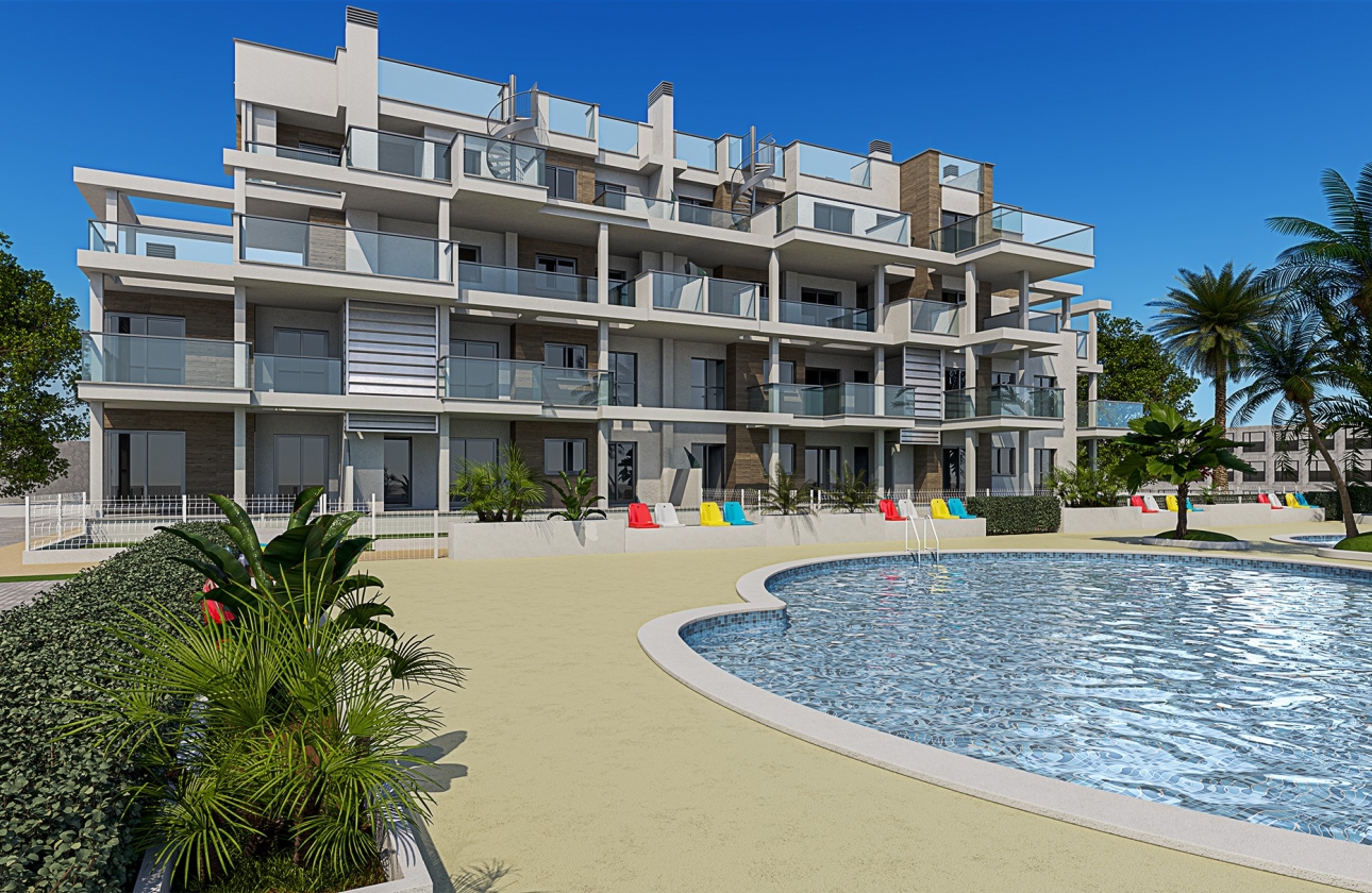 Neue Gebäude - Ground floor apartment - Denia