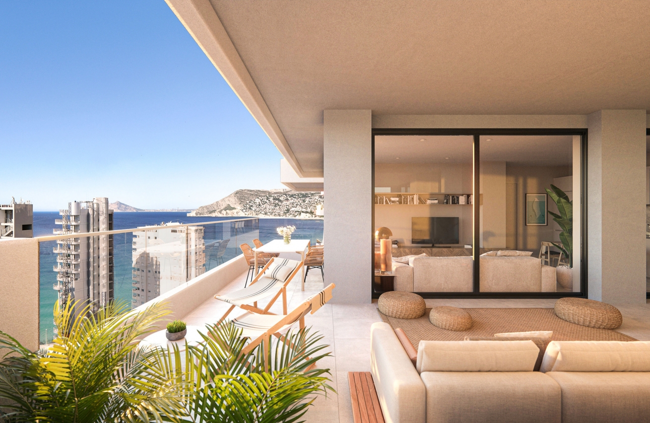 Obra nueva - Apartamento / piso - Calpe