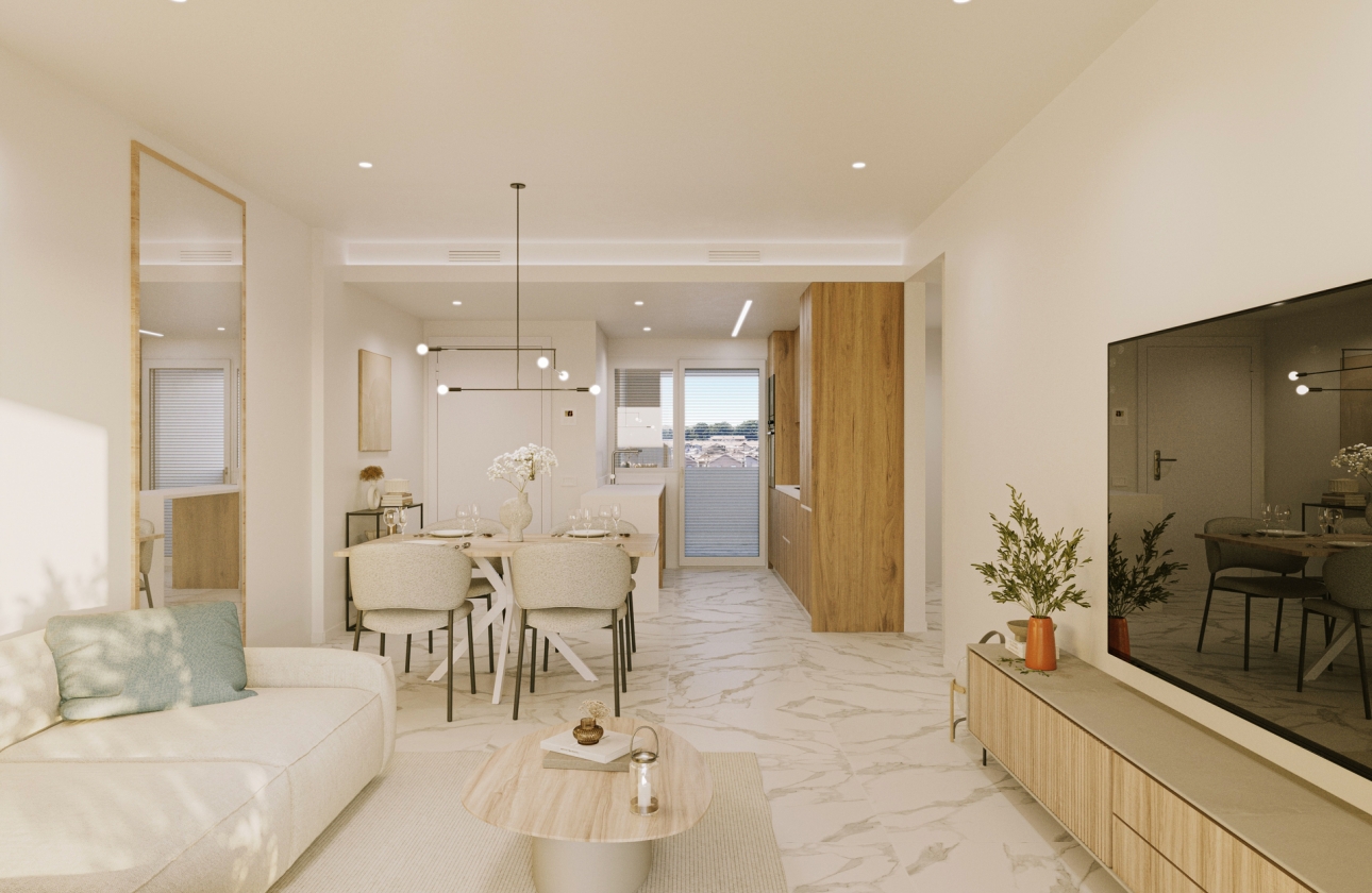 New Build - Ground floor apartment - Punta Prima