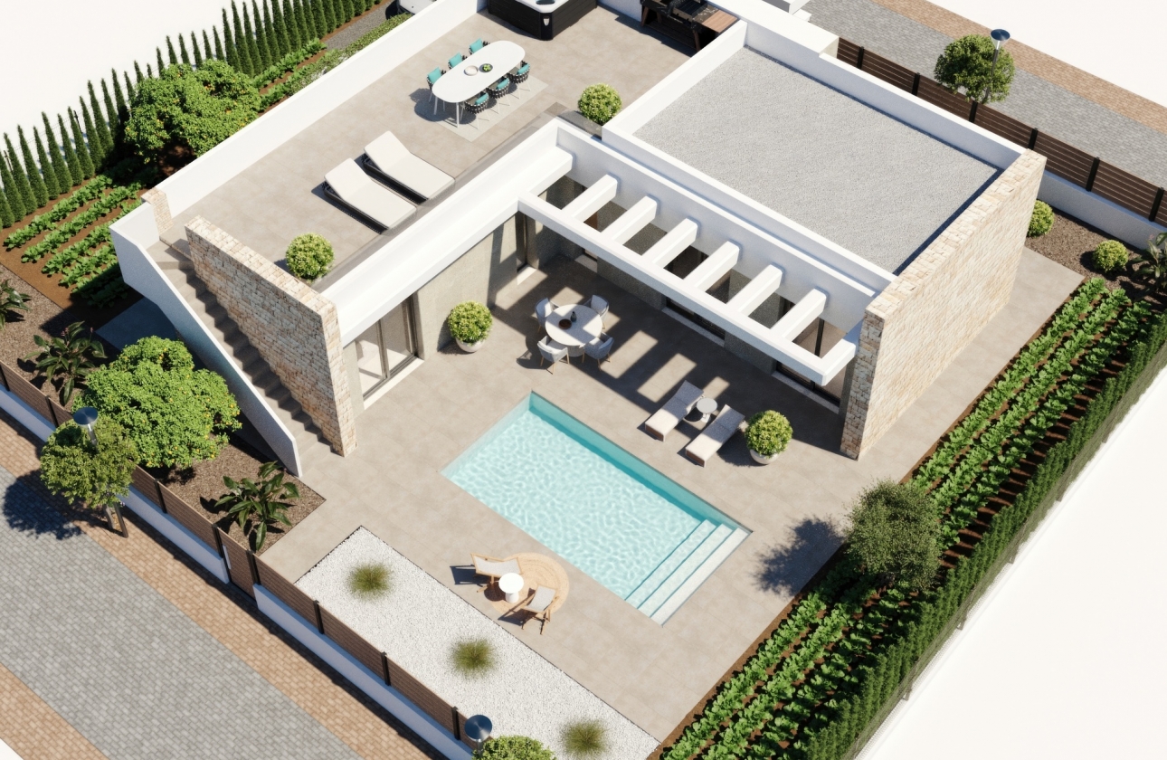 Neue Gebäude - Villa - Hacienda del Alamo Golf