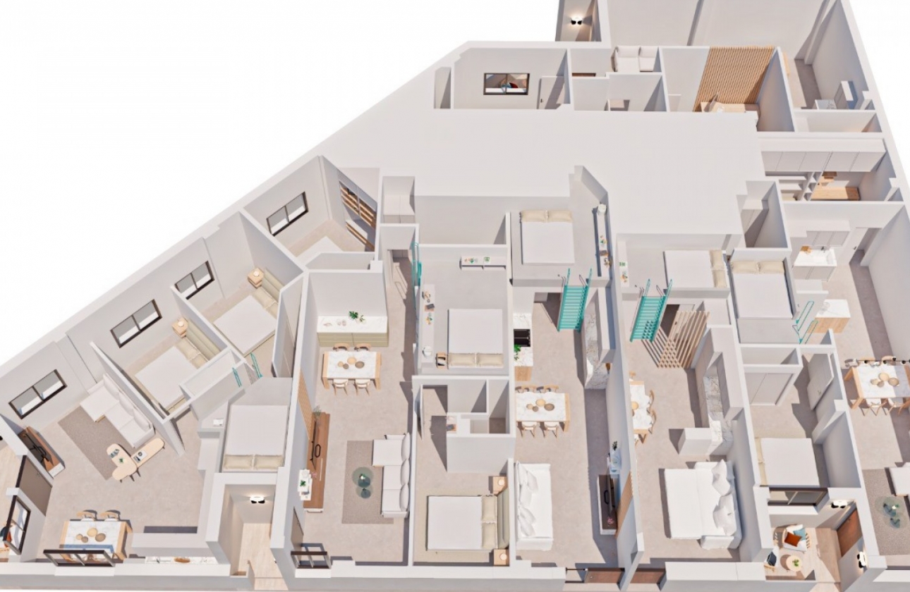 New Build - Apartment / flat - Pilar de la Horadada