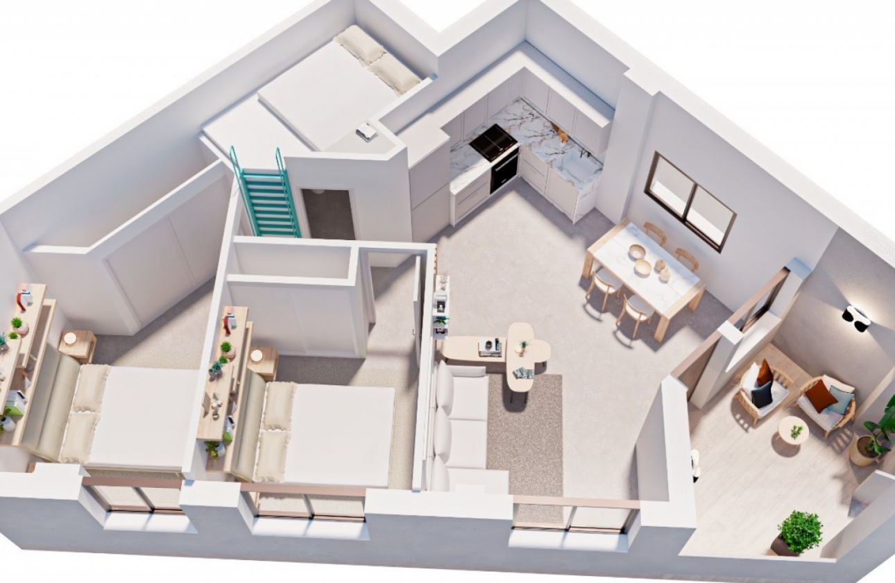 New Build - Apartment / flat - Pilar de la Horadada
