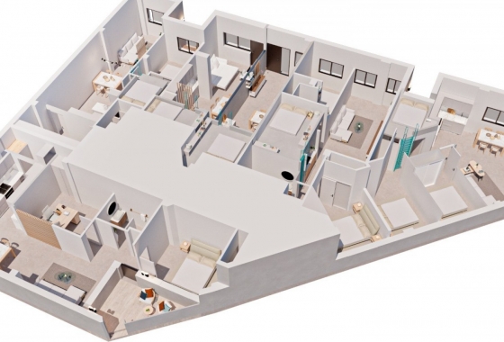 New Build - Apartment / flat - Pilar de la Horadada