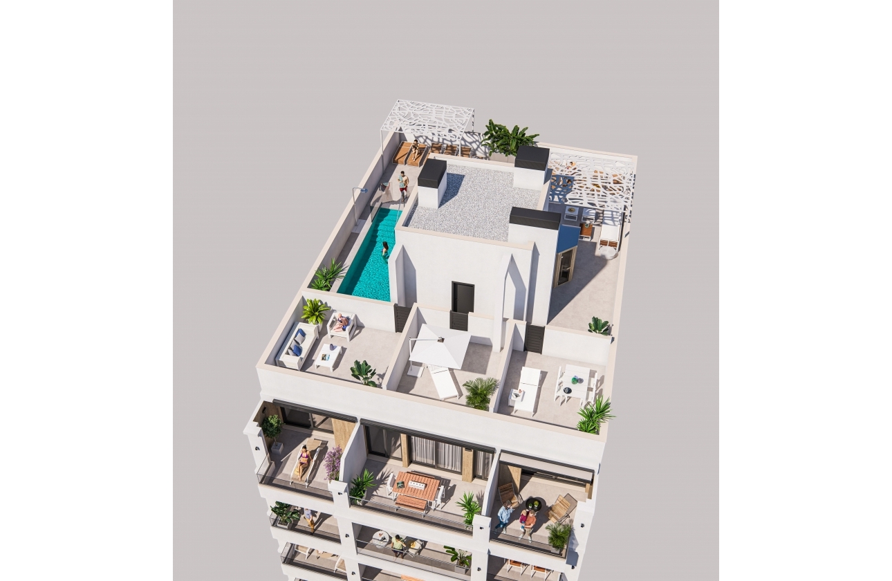 Nieuwbouw Woningen - Appartement / flat - Torrevieja