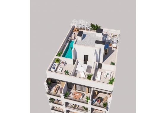 Nieuwbouw Woningen - Appartement / flat - Torrevieja