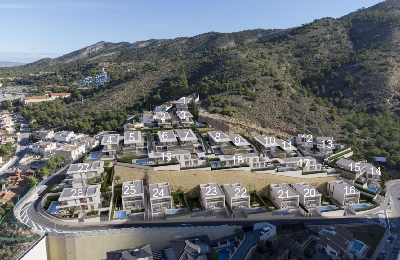 Nieuwbouw Woningen - Villa - Benidorm
