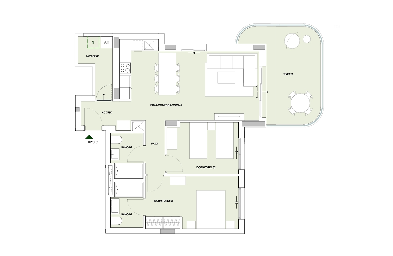 Wiederverkauf - Wohnung - Calpe - Playa Arenal Bol