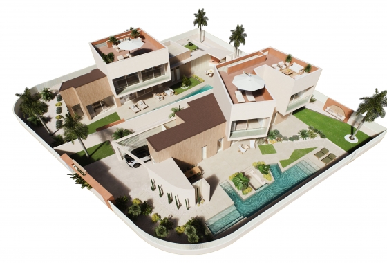 Neue Gebäude - Villa - Caampoaor - Dehesa de Campoamor
