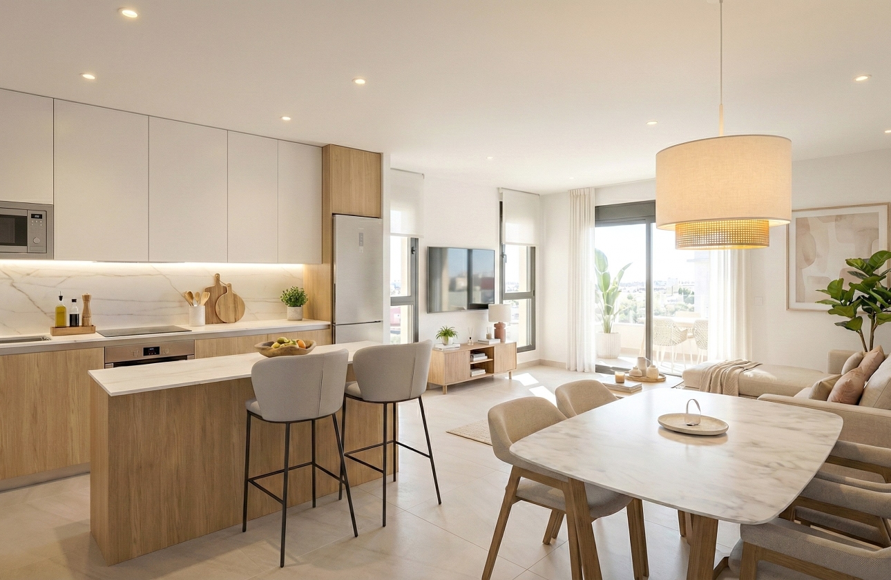 Nieuwbouw Woningen - Ground floor apartment - Benijofar