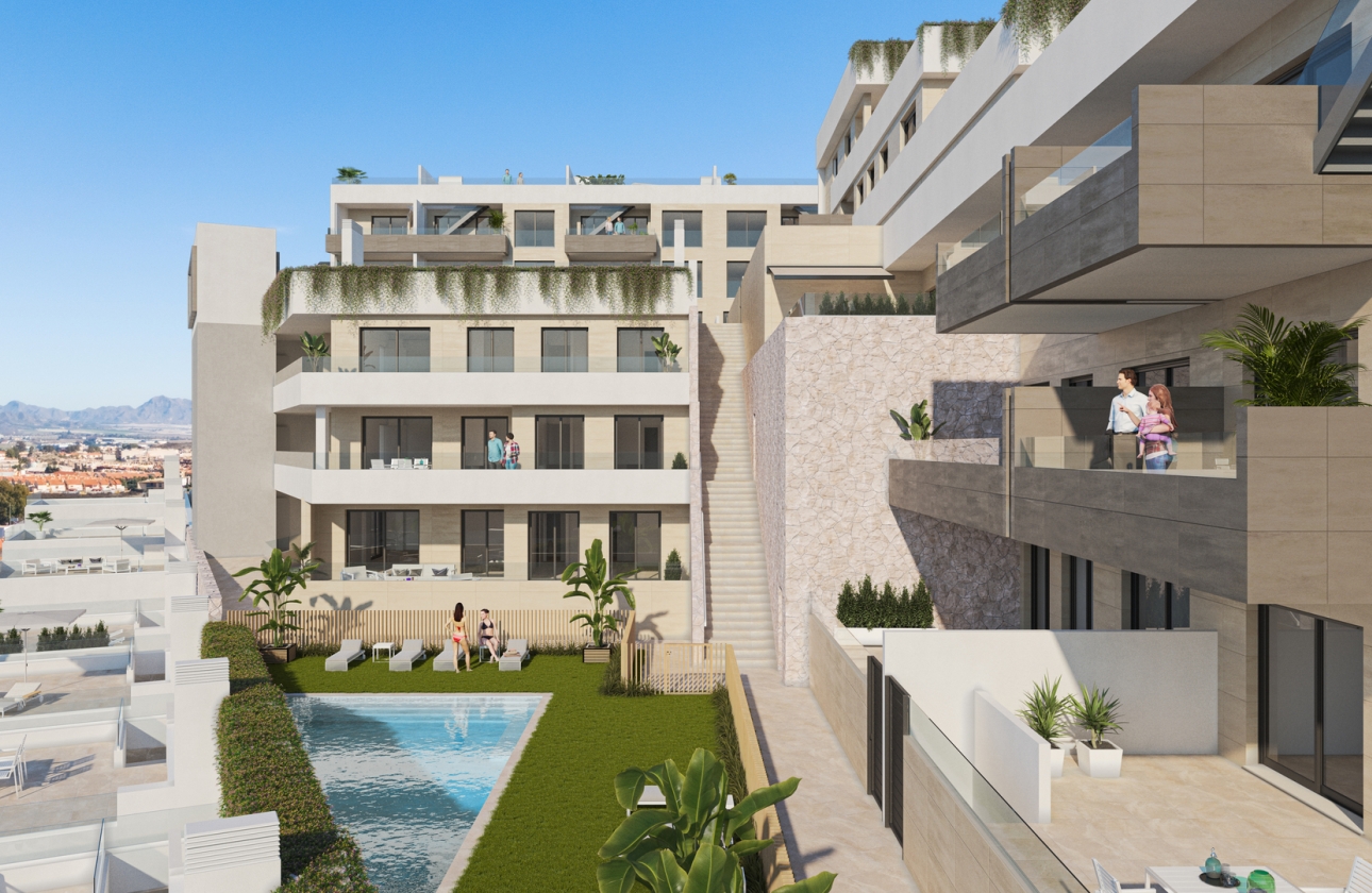 Neue Gebäude - Penthouse - Aguilas