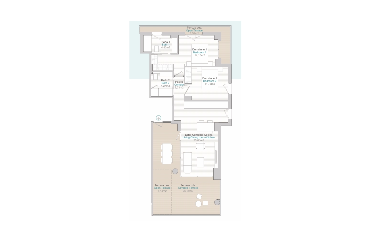 Revente - Appartement - Calpe - Playa Arenal Bol