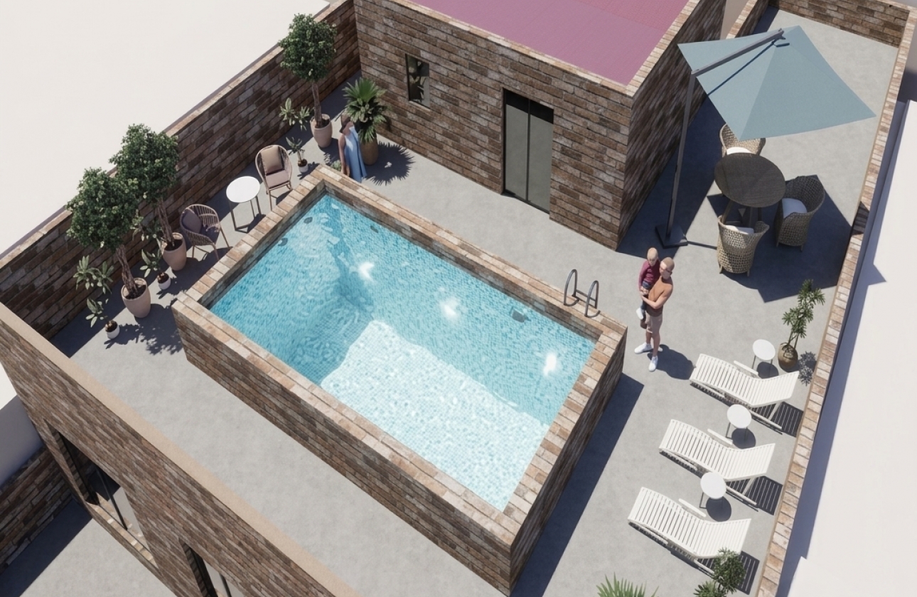 Nieuwbouw Woningen - Ground floor apartment - Torrevieja