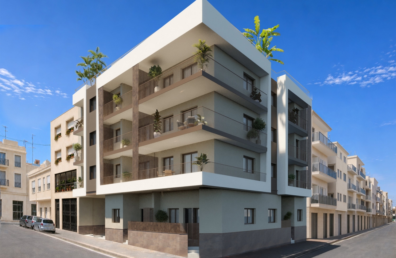 Nieuwbouw Woningen - Ground floor apartment - Santa Pola