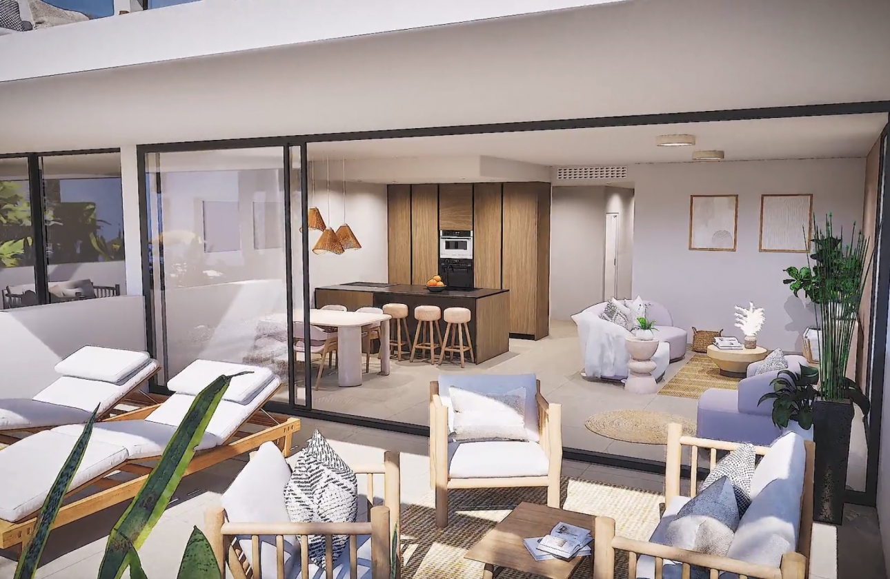 New Build - Apartment / flat - Islas Menores