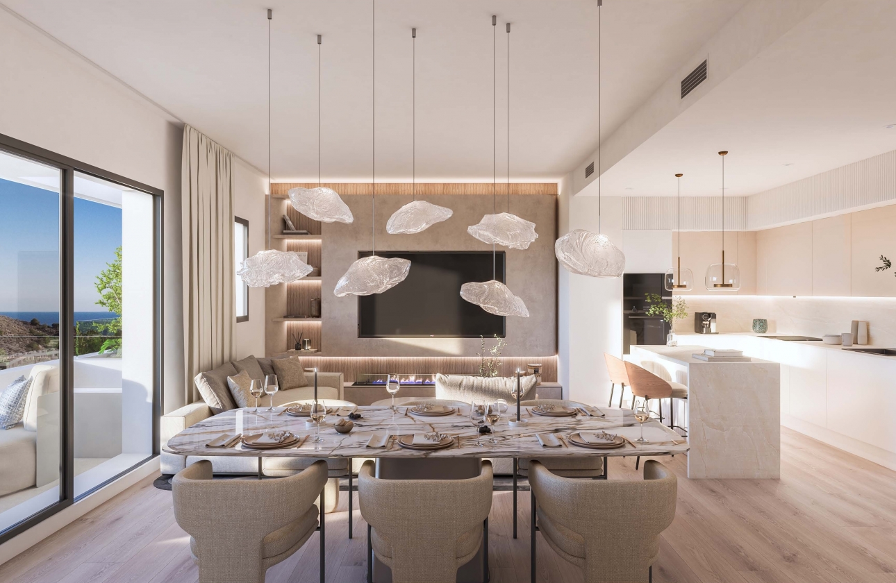 New Build - Ground floor apartment - Villajoyosa