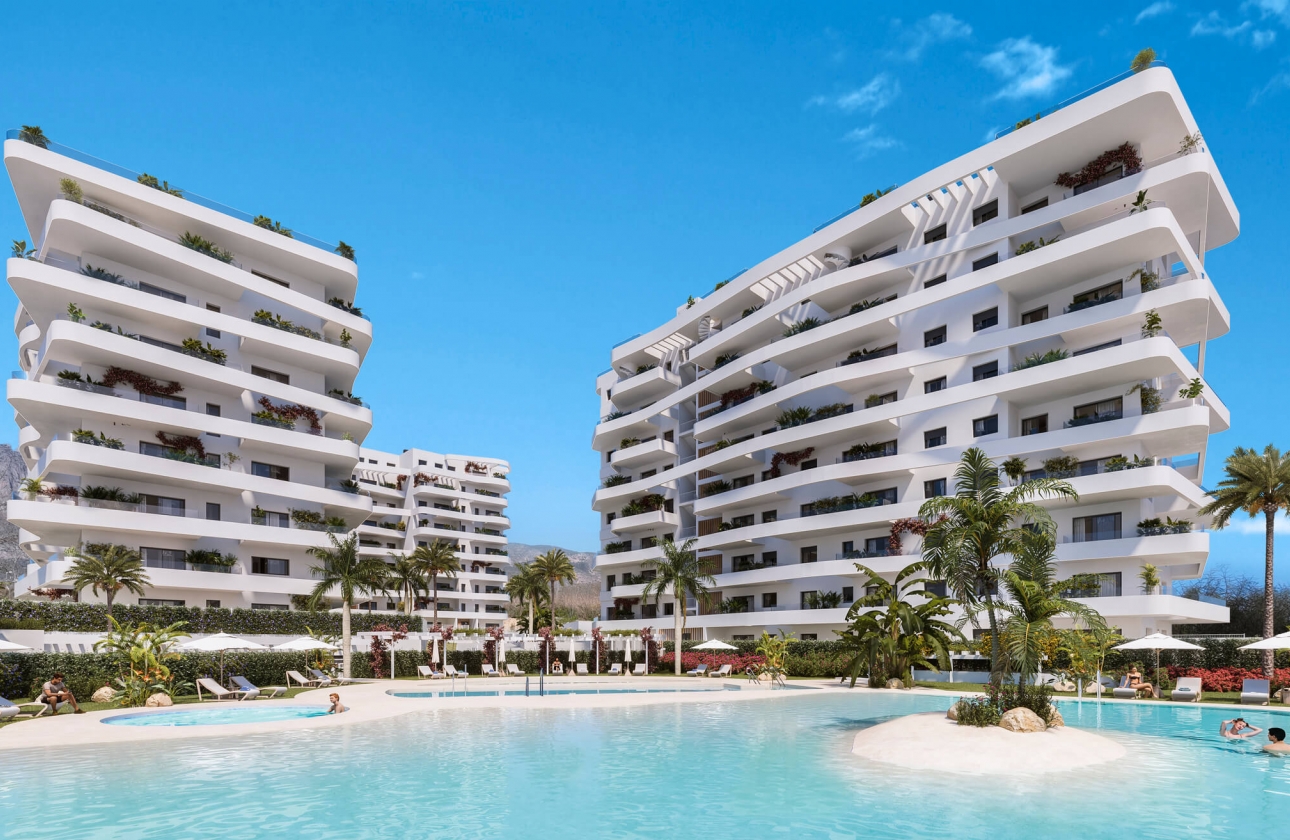 New Build - Ground floor apartment - Villajoyosa