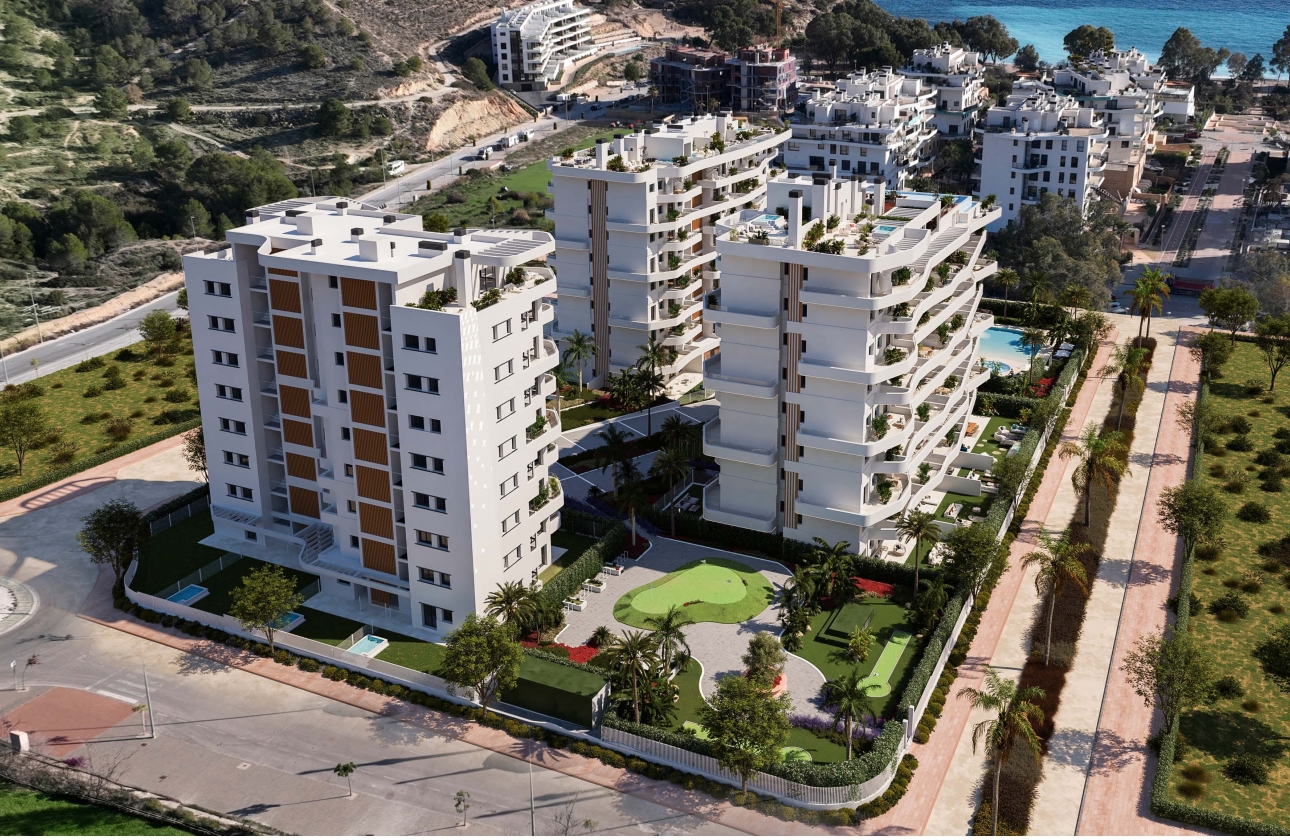 New Build - Ground floor apartment - Villajoyosa