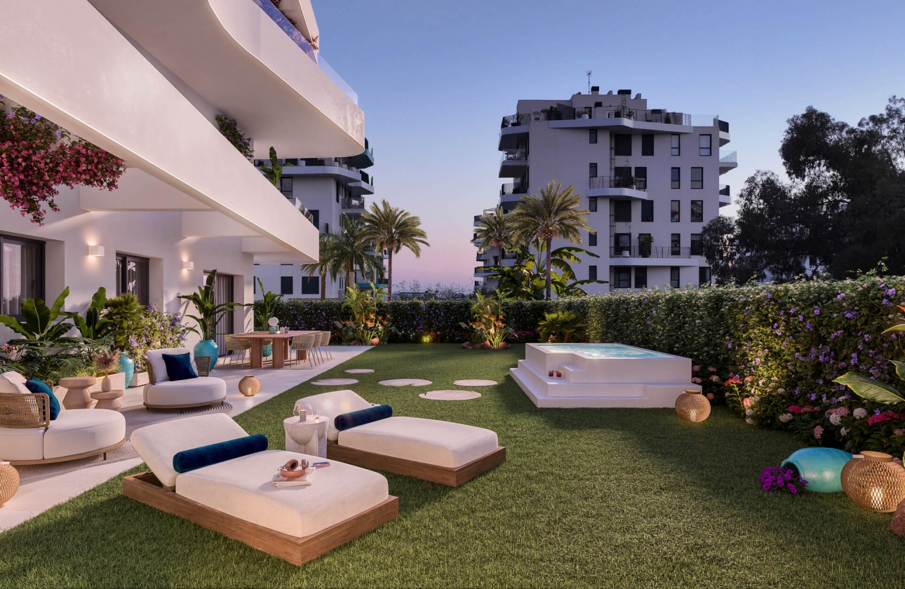New Build - Ground floor apartment - Villajoyosa