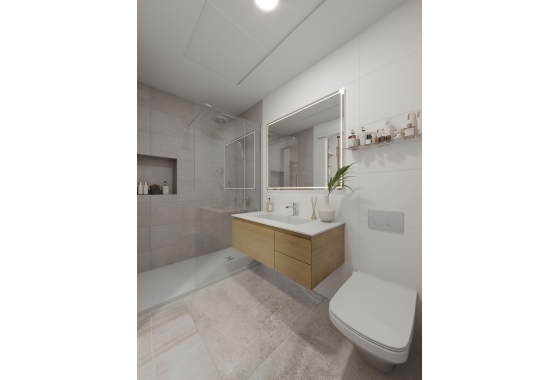 Obra nueva - Ground floor apartment - Los Alcázares