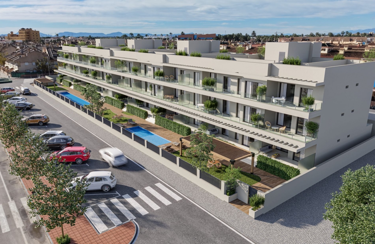 Nouvelle construction - Ground floor apartment - Los Alcazares