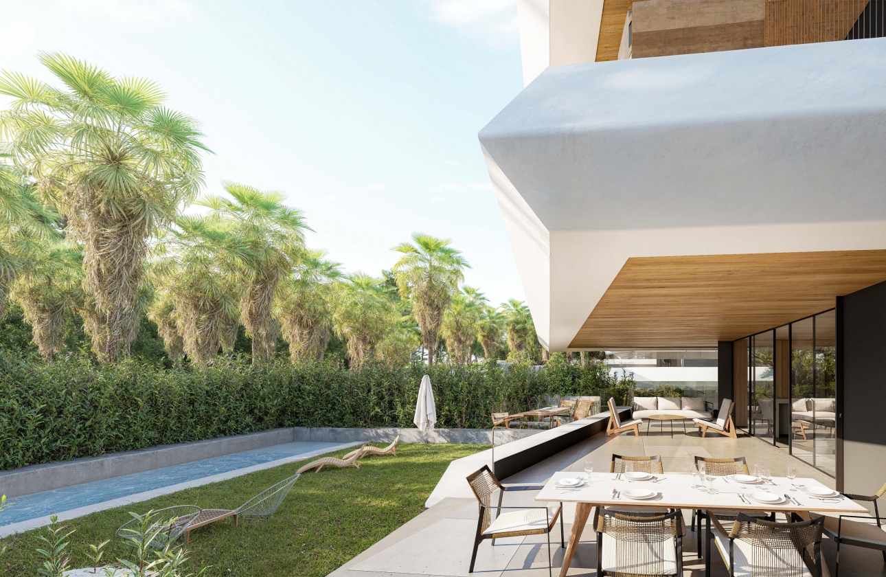 Nouvelle construction - Ground floor apartment - Estepona