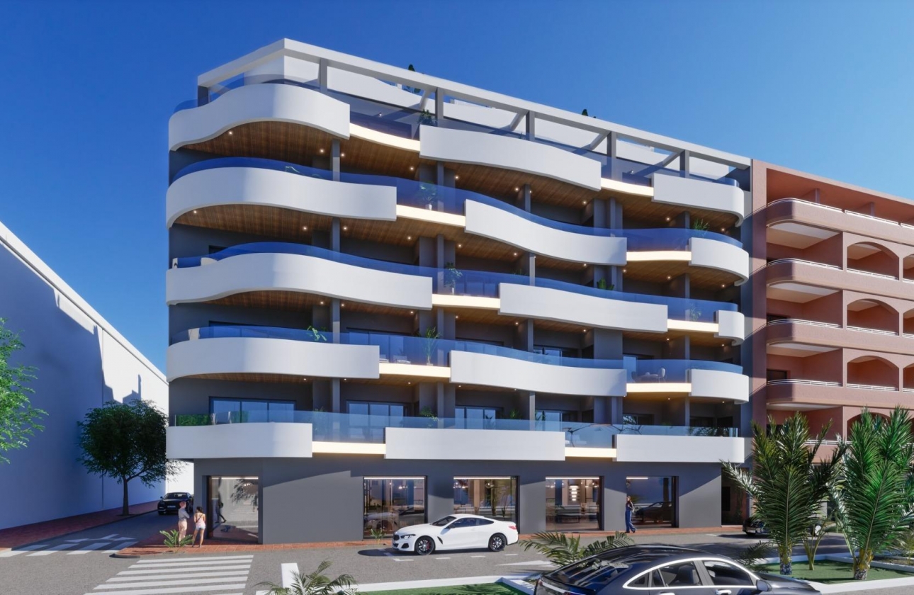 Obra nueva - Apartamento / piso - Torrevieja - Habaneras