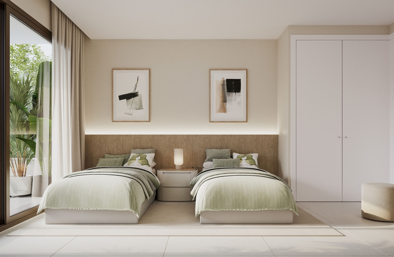 Nouvelle construction - Ground floor apartment - Estepona