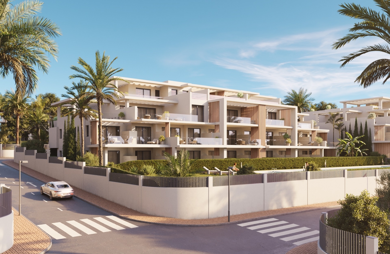 Nouvelle construction - Ground floor apartment - Estepona
