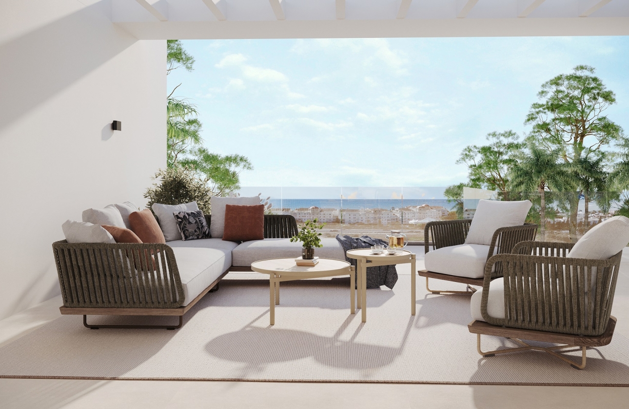 Nouvelle construction - Ground floor apartment - Estepona