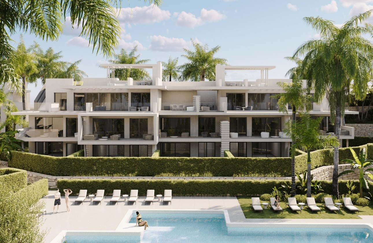 Neue Gebäude - Ground floor apartment - Estepona