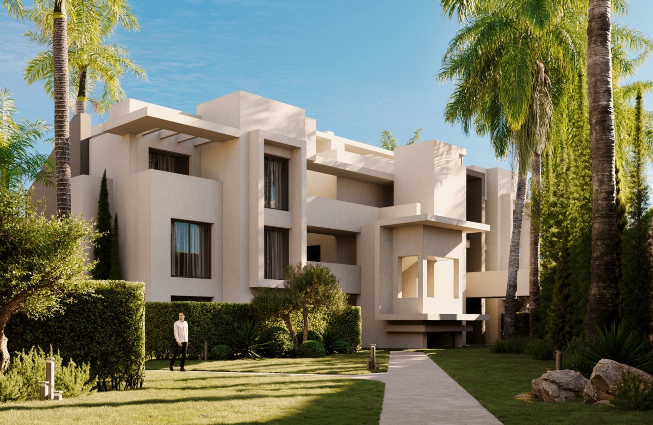 Neue Gebäude - Ground floor apartment - Estepona
