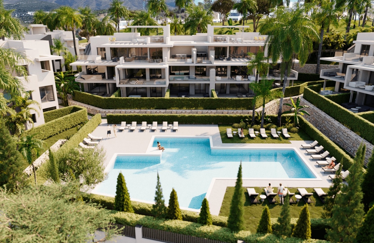 Neue Gebäude - Ground floor apartment - Estepona