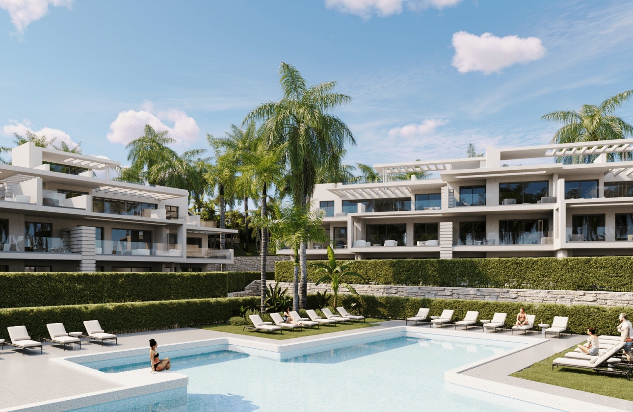 Neue Gebäude - Ground floor apartment - Estepona