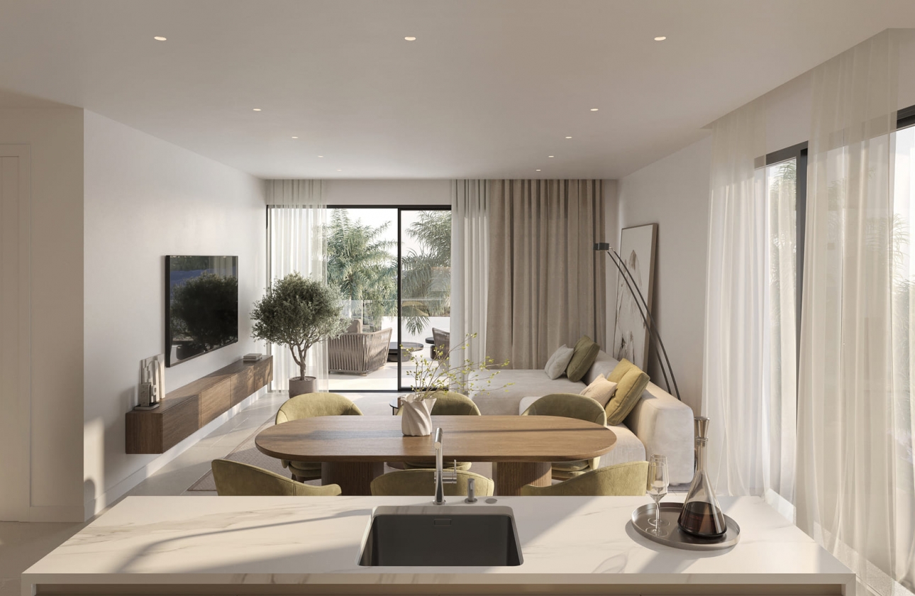Neue Gebäude - Ground floor apartment - Estepona