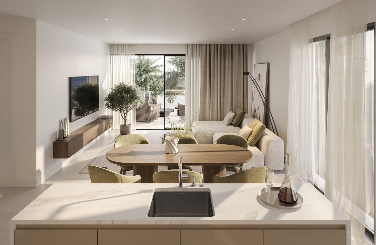 Neue Gebäude - Ground floor apartment - Estepona