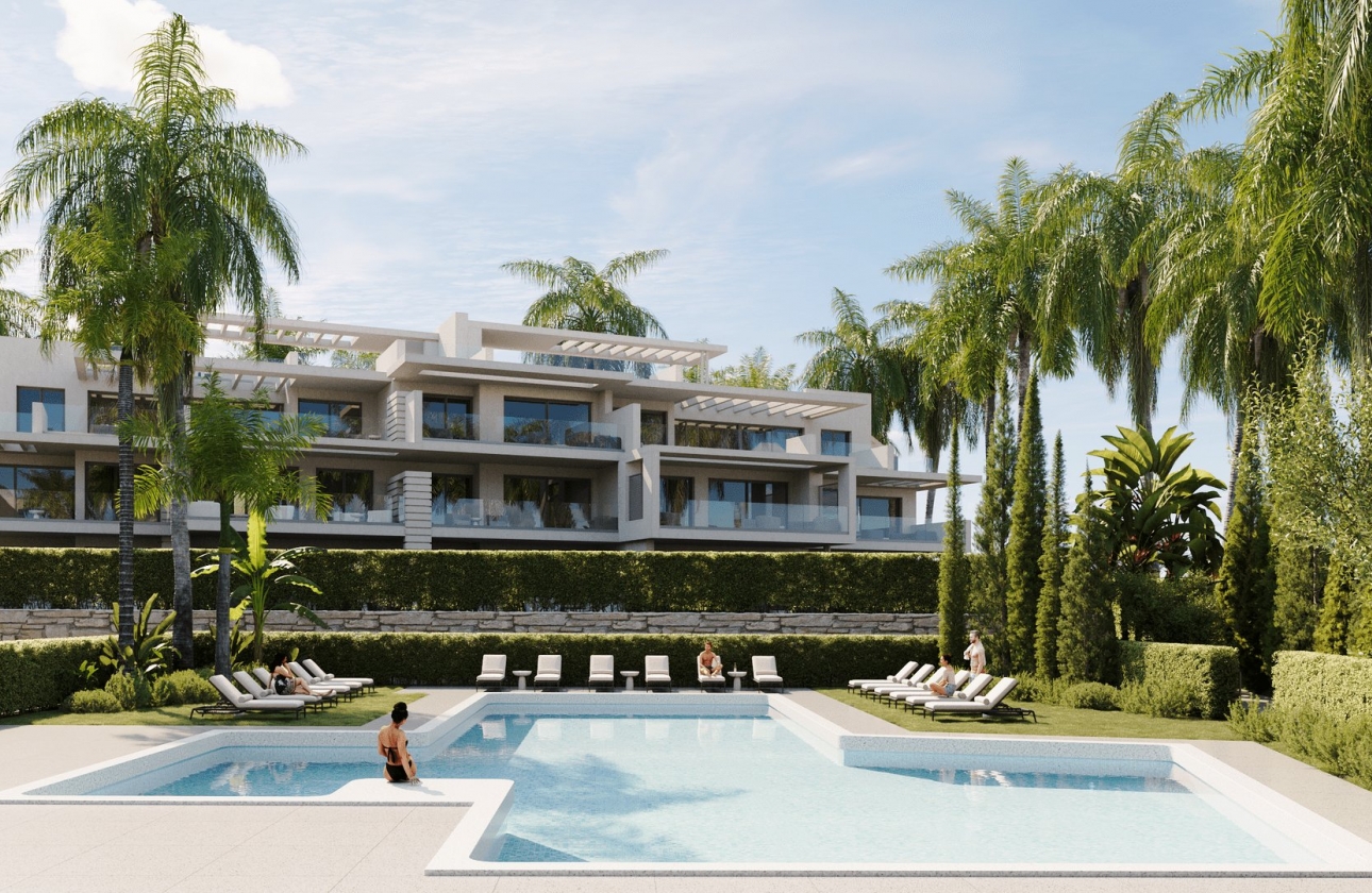 Nieuwbouw Woningen - Ground floor apartment - Estepona