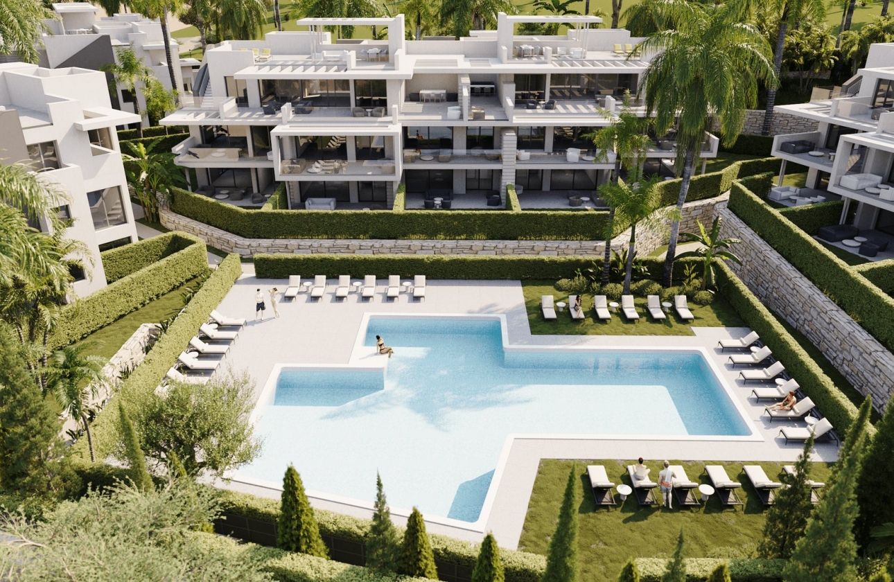Nieuwbouw Woningen - Ground floor apartment - Estepona