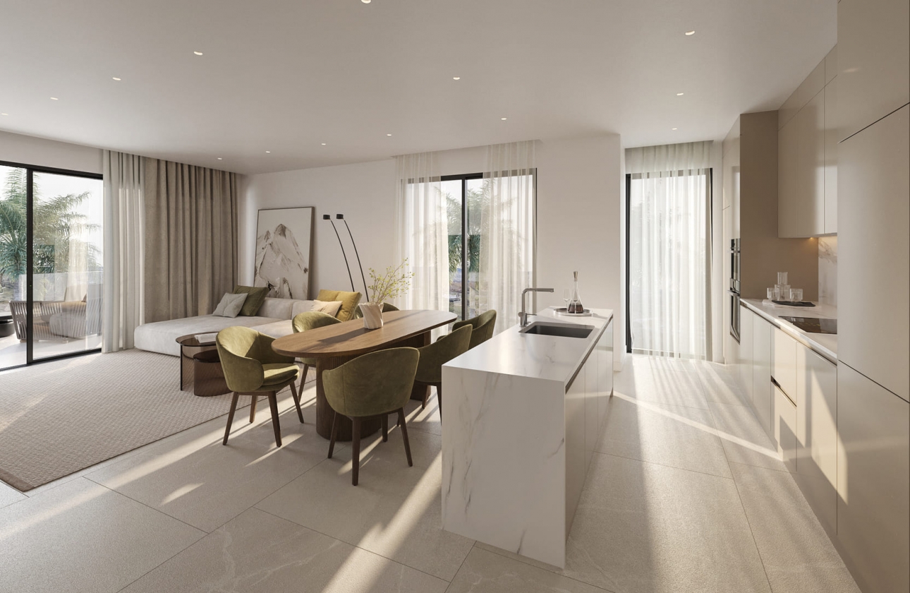 Nieuwbouw Woningen - Ground floor apartment - Estepona