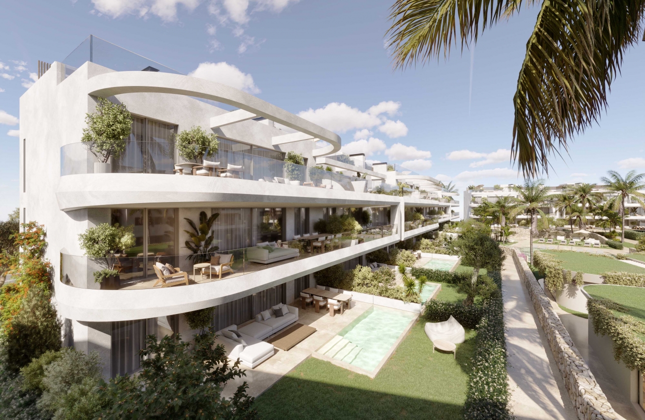 Nouvelle construction - Ground floor apartment - Estepona