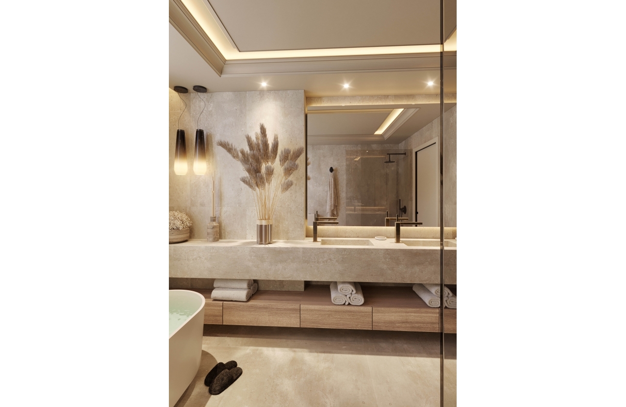 Nouvelle construction - Ground floor apartment - Estepona