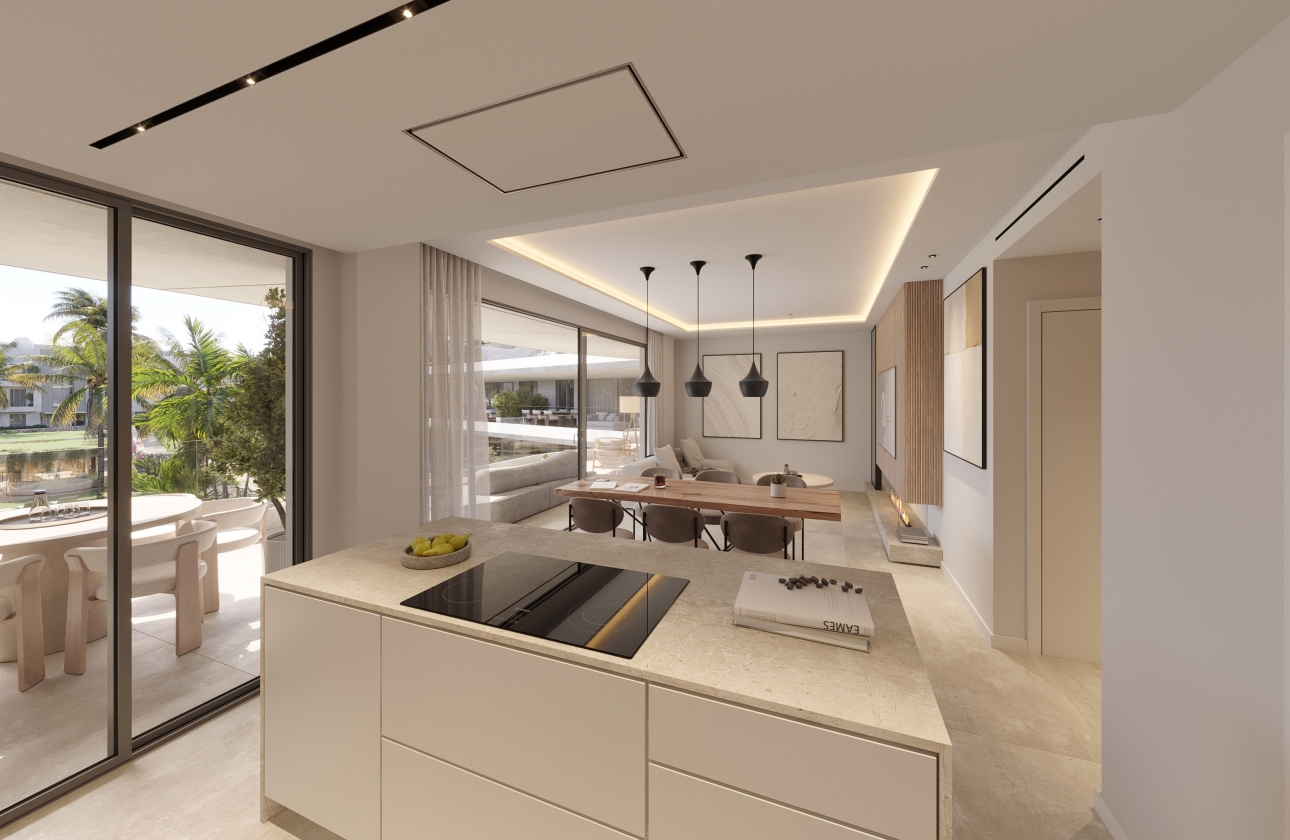 Nouvelle construction - Ground floor apartment - Estepona