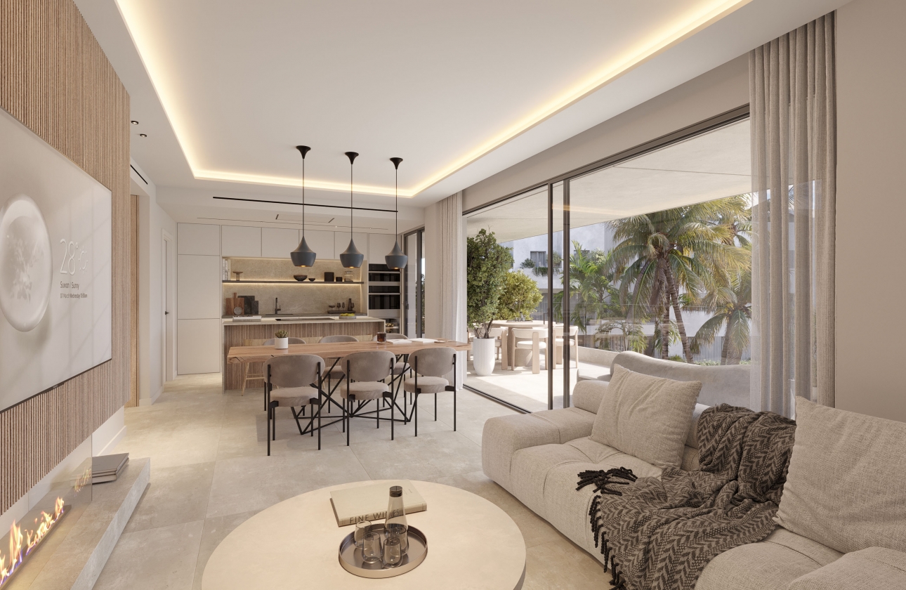 Nouvelle construction - Ground floor apartment - Estepona