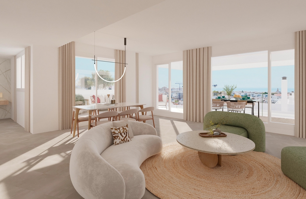 Obra nueva - Apartamento / piso - Estepona