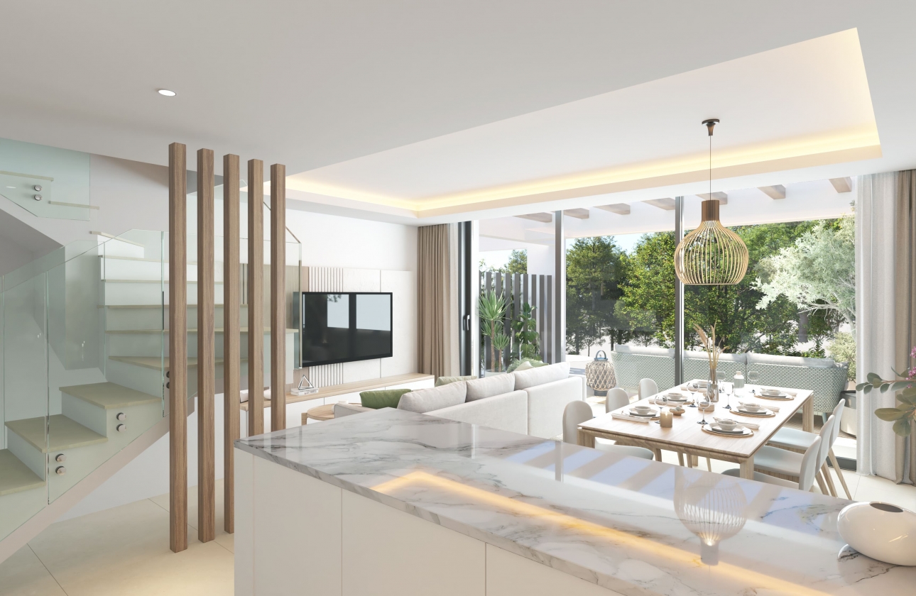 Obra nueva - Casa - Las Lagunas de Mijas