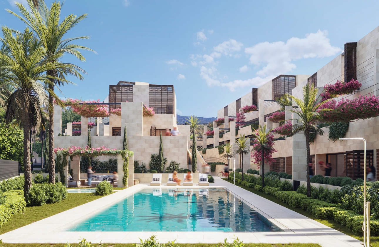Nouvelle construction - Ground floor apartment - Estepona