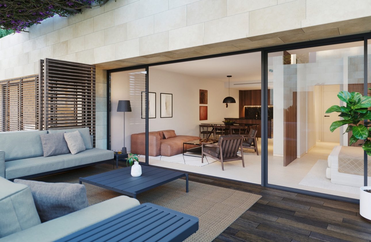 Nouvelle construction - Ground floor apartment - Estepona