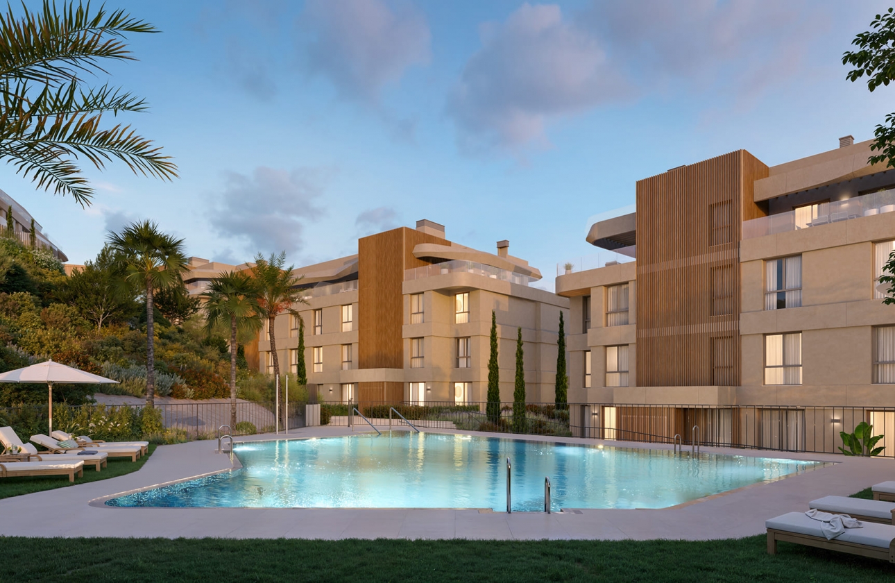 Obra nueva - Apartamento / piso - Las Lagunas de Mijas