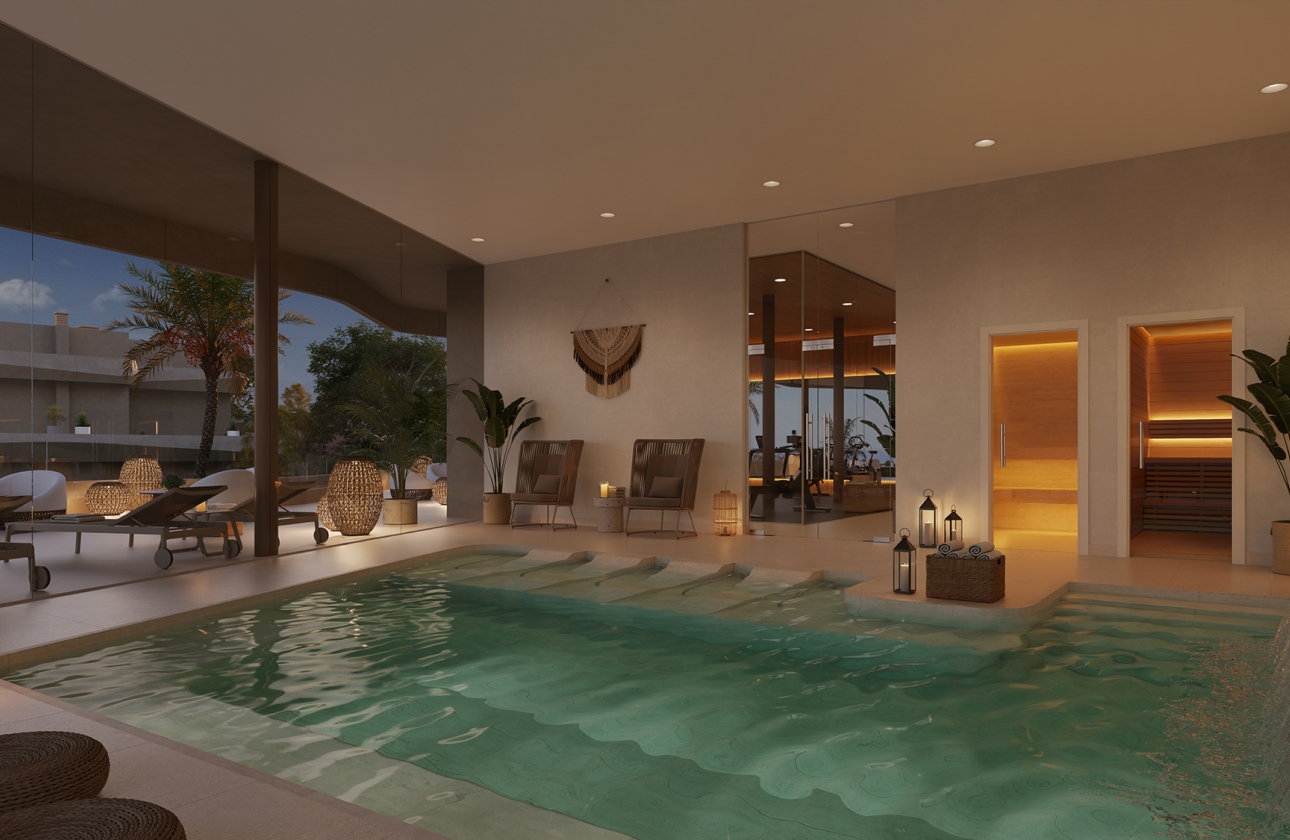 Nouvelle construction - Ground floor apartment - Las Lagunas de Mijas