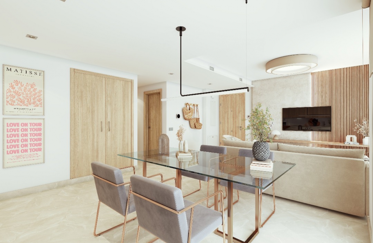 Obra nueva - Ground floor apartment - Las Lagunas de Mijas