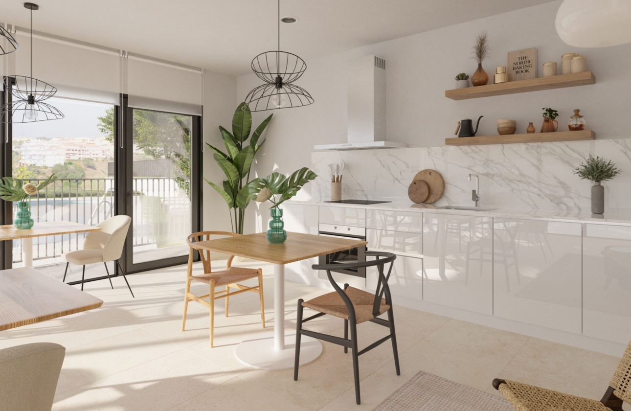 Obra nueva - Ground floor apartment - Las Lagunas de Mijas